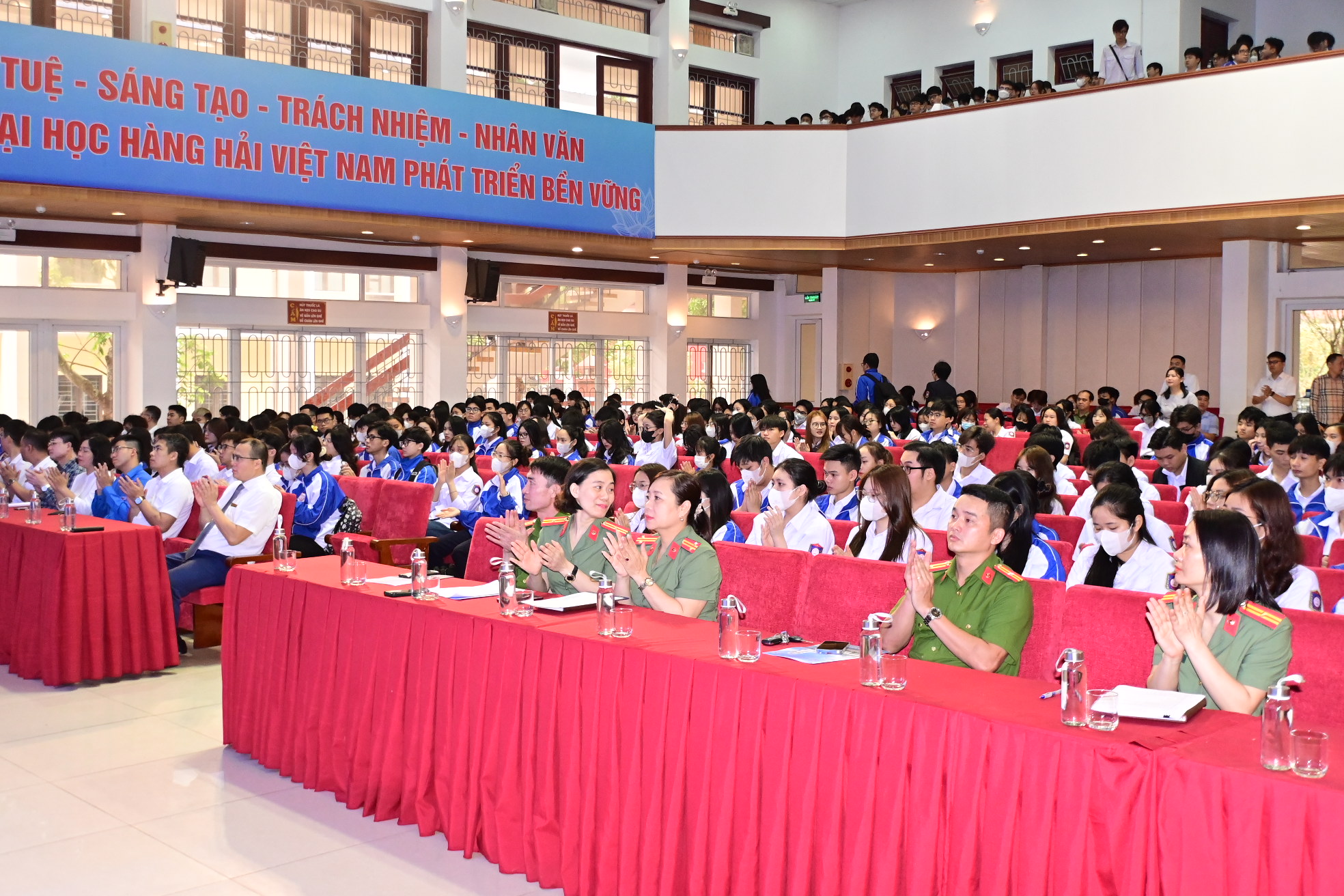 Trường Đại học Hàng hải Việt Nam gửi thư cảm ơn Phòng Cảnh sát ĐTTP về ma túy